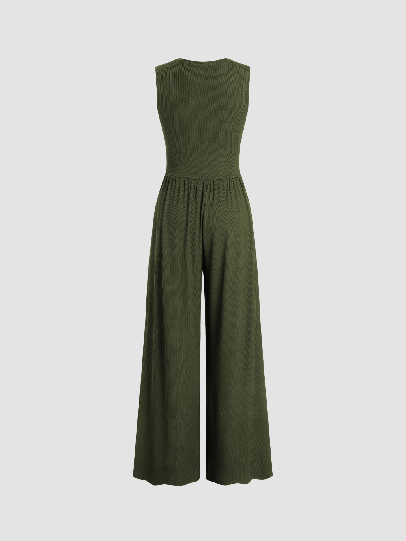 Jumpsuit met V-hals