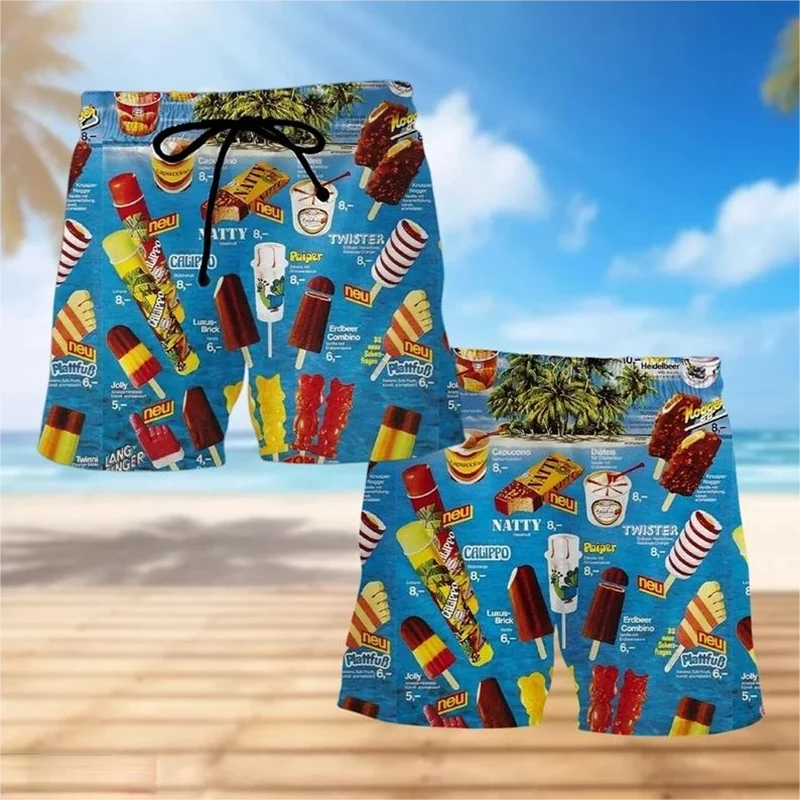 Retro IJsjes strandbroek