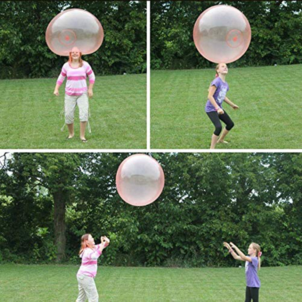 🌈🌈Vannfylt bobleball med myk luft | 🌈🌈 Oppblåsbar ballong for barn utendørs 🌈🌈